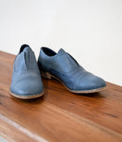 Slip Knot Loafer in Blue 135 Flats Naughty Monkey- Tilden Co.