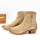 Smithy Suede Ankle Boot in Tan    Shoes Ave Shops- Tilden Co.