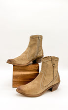 Smithy Suede Ankle Boot in Tan    Shoes Ave Shops- Tilden Co.