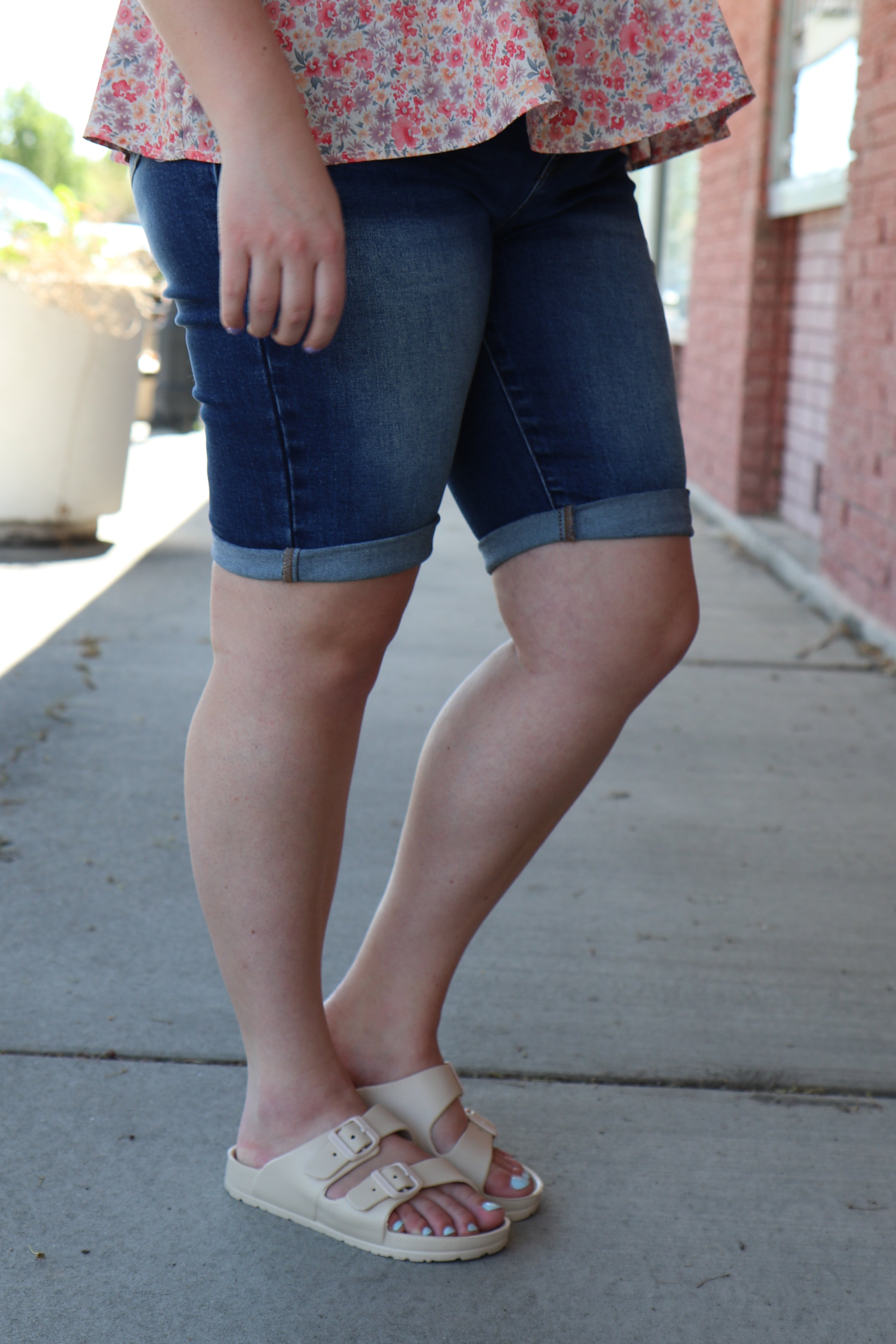 Drift Slide Sandals Beige / 6 Beige 6 Sandals Wild Diva- Tilden Co.