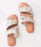 Spirited Sandals in Black and White 130 Sandals Naughty Monkey- Tilden Co.