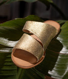 Spirited Sandals in Gold 130 Sandals Naughty Monkey- Tilden Co.