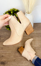 Tarim Bootie in Blush    Shoes Ave Shops- Tilden Co.