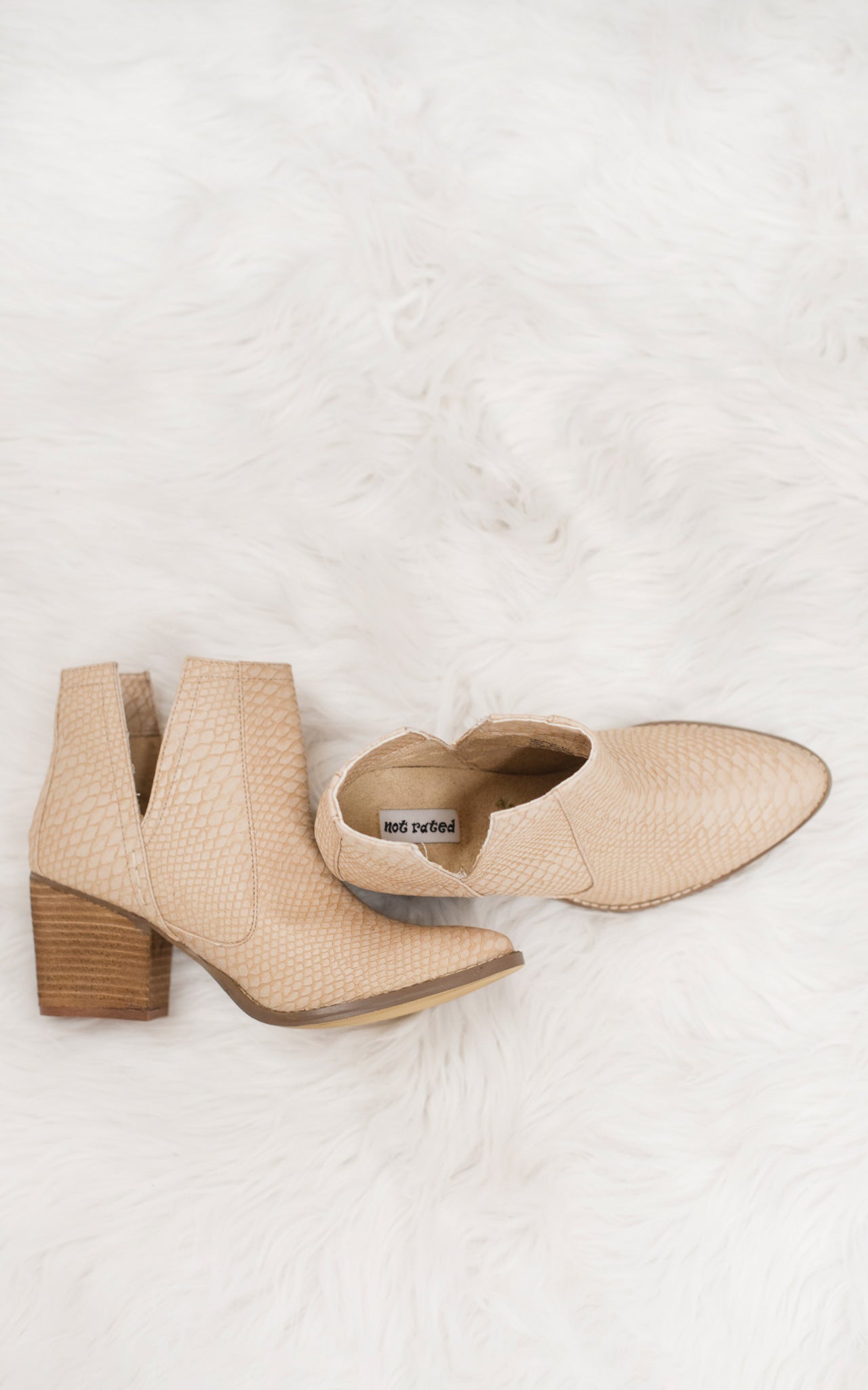 Tarim Bootie in Blush    Shoes Ave Shops- Tilden Co.