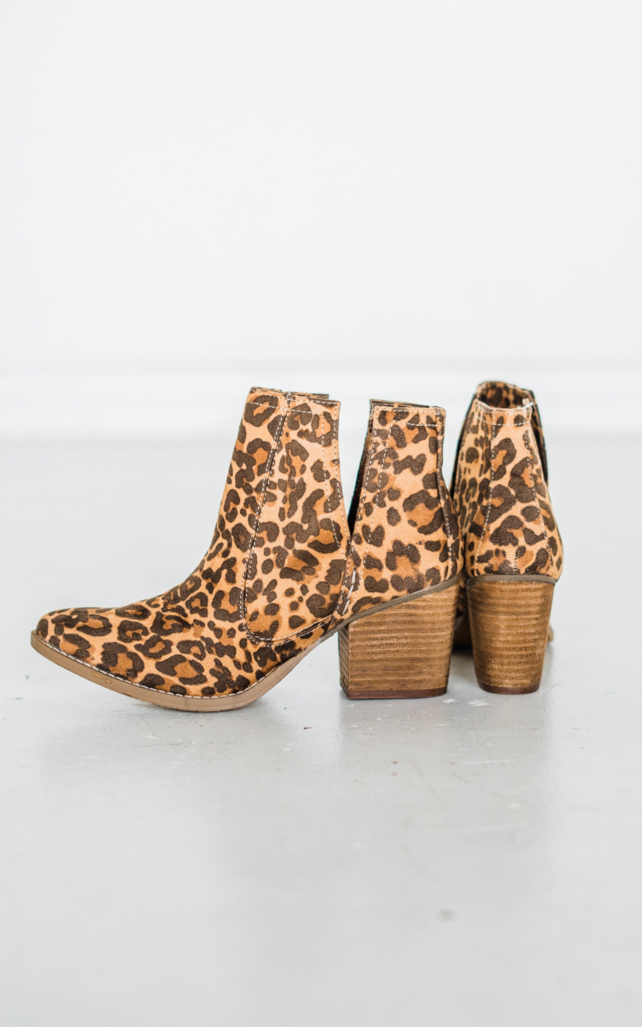 Tarim Bootie in Leopard    Shoes Ave Shops- Tilden Co.