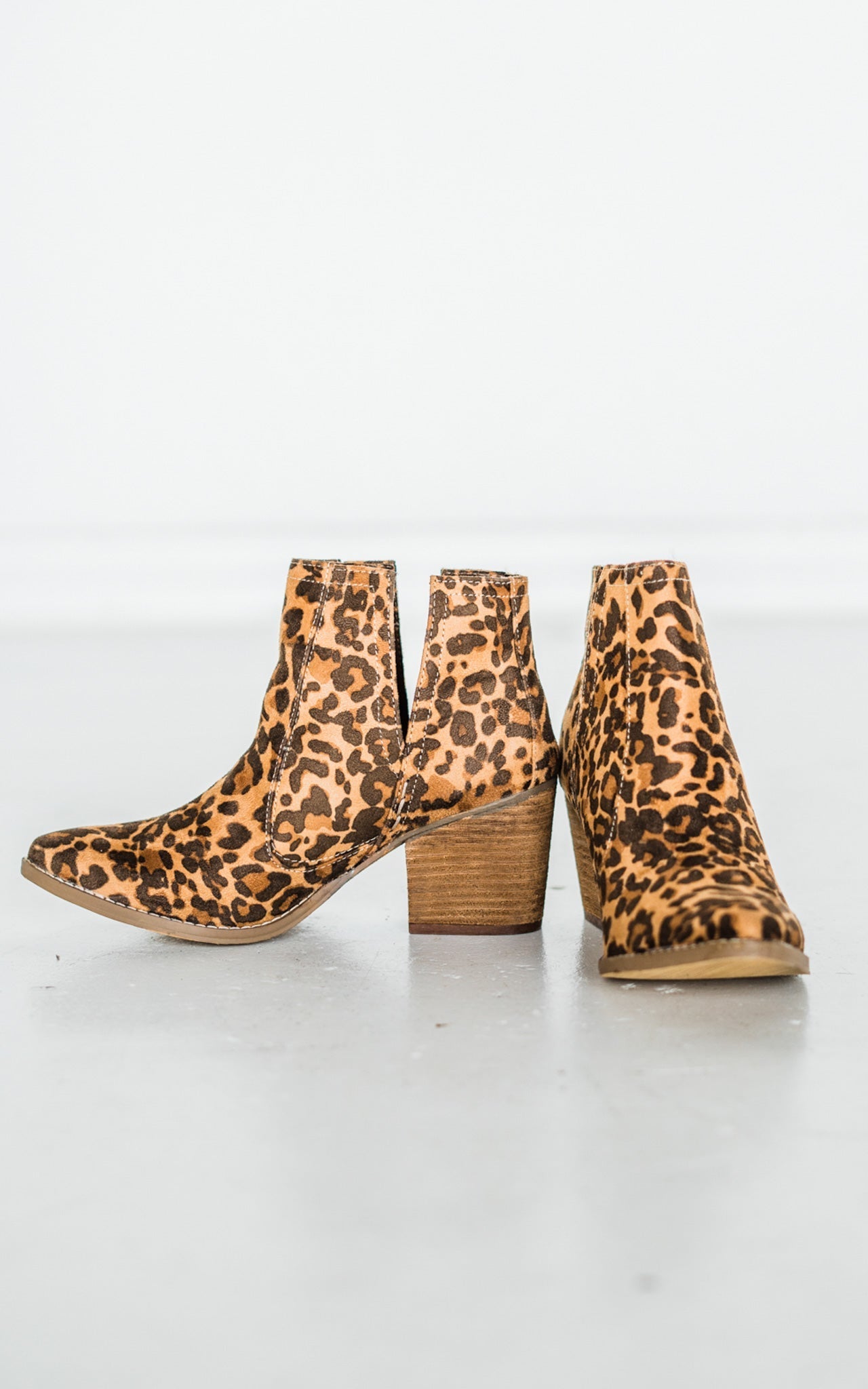 Tarim Bootie in Leopard    Shoes Ave Shops- Tilden Co.