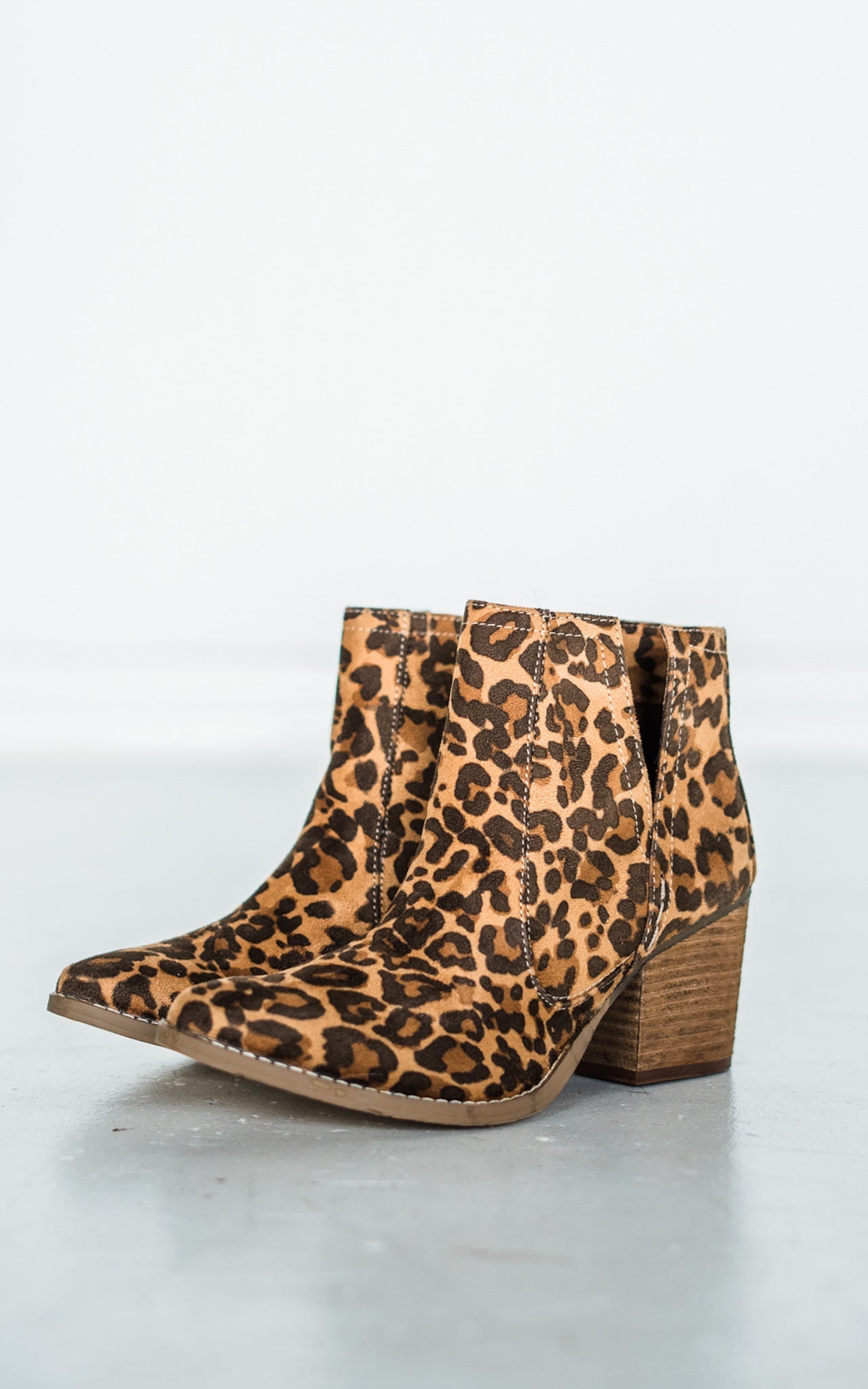 Tarim Bootie in Leopard    Shoes Ave Shops- Tilden Co.