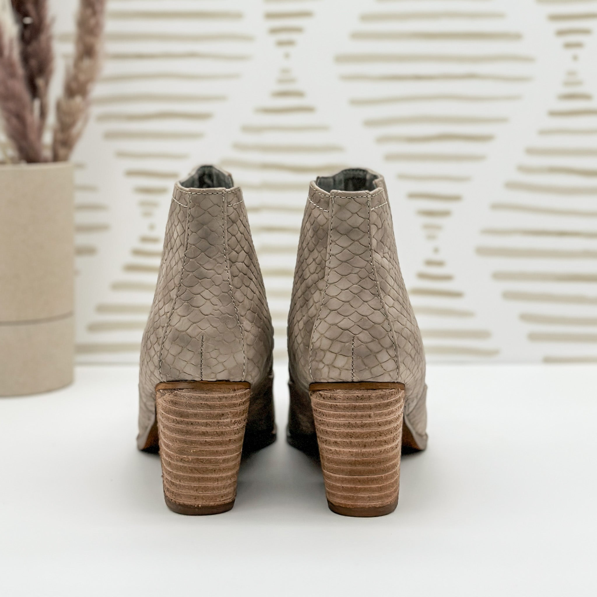 Tarim Bootie in Taupe    Shoes Ave Shops- Tilden Co.