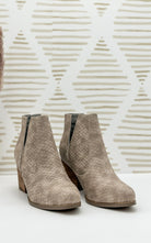 Tarim Bootie in Taupe    Shoes Ave Shops- Tilden Co.