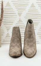 Tarim Bootie in Taupe    Shoes Ave Shops- Tilden Co.