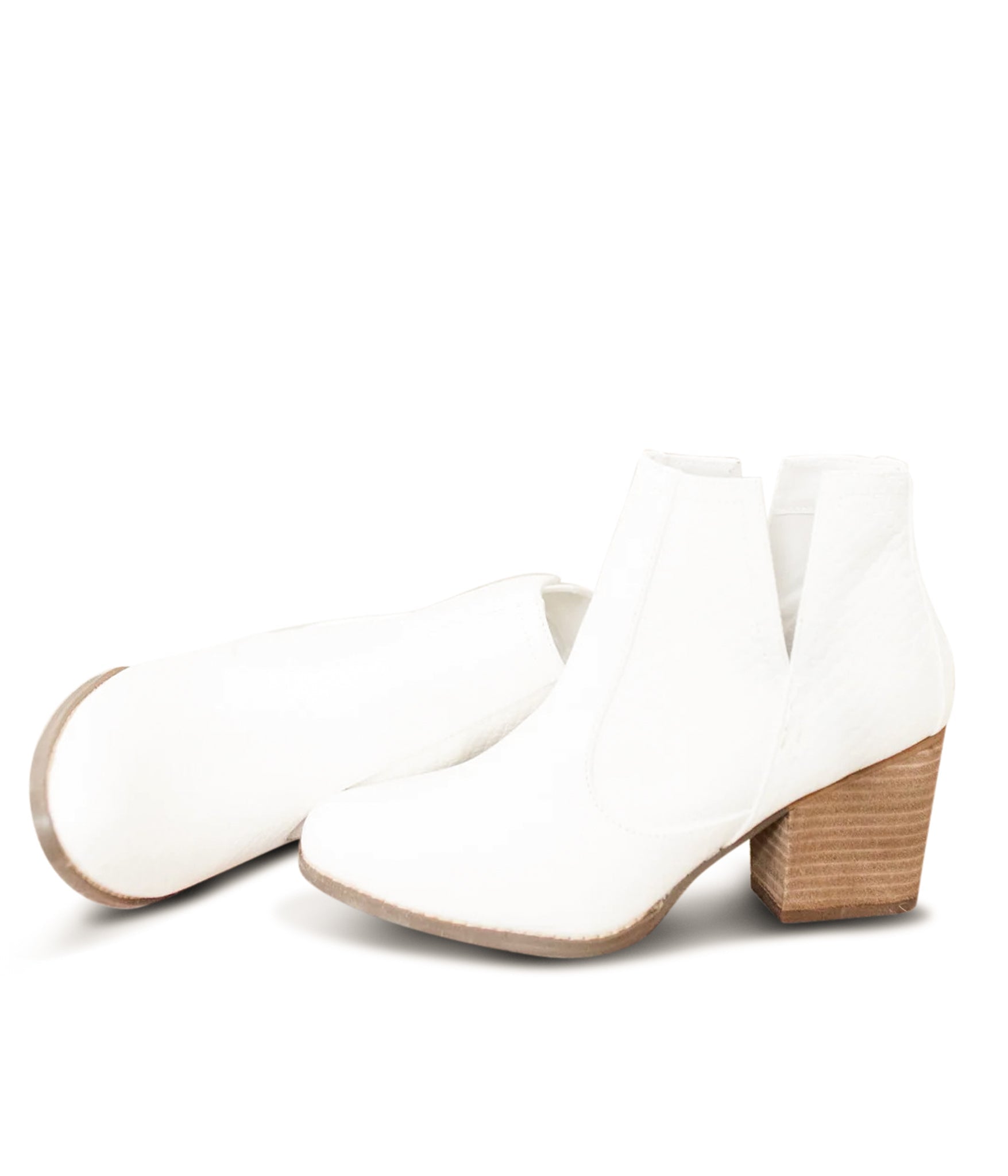 Tarim Bootie in White    Shoes Ave Shops- Tilden Co.