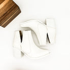 Tarim Booties in White Croc 110 Fashion Boots Naughty Monkey- Tilden Co.
