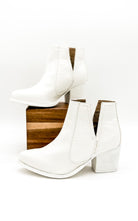 Tarim Bootie in White Croc    Shoes Ave Shops- Tilden Co.