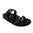 Tess Sandal in Black 130 Sandals Naughty Monkey- Tilden Co.