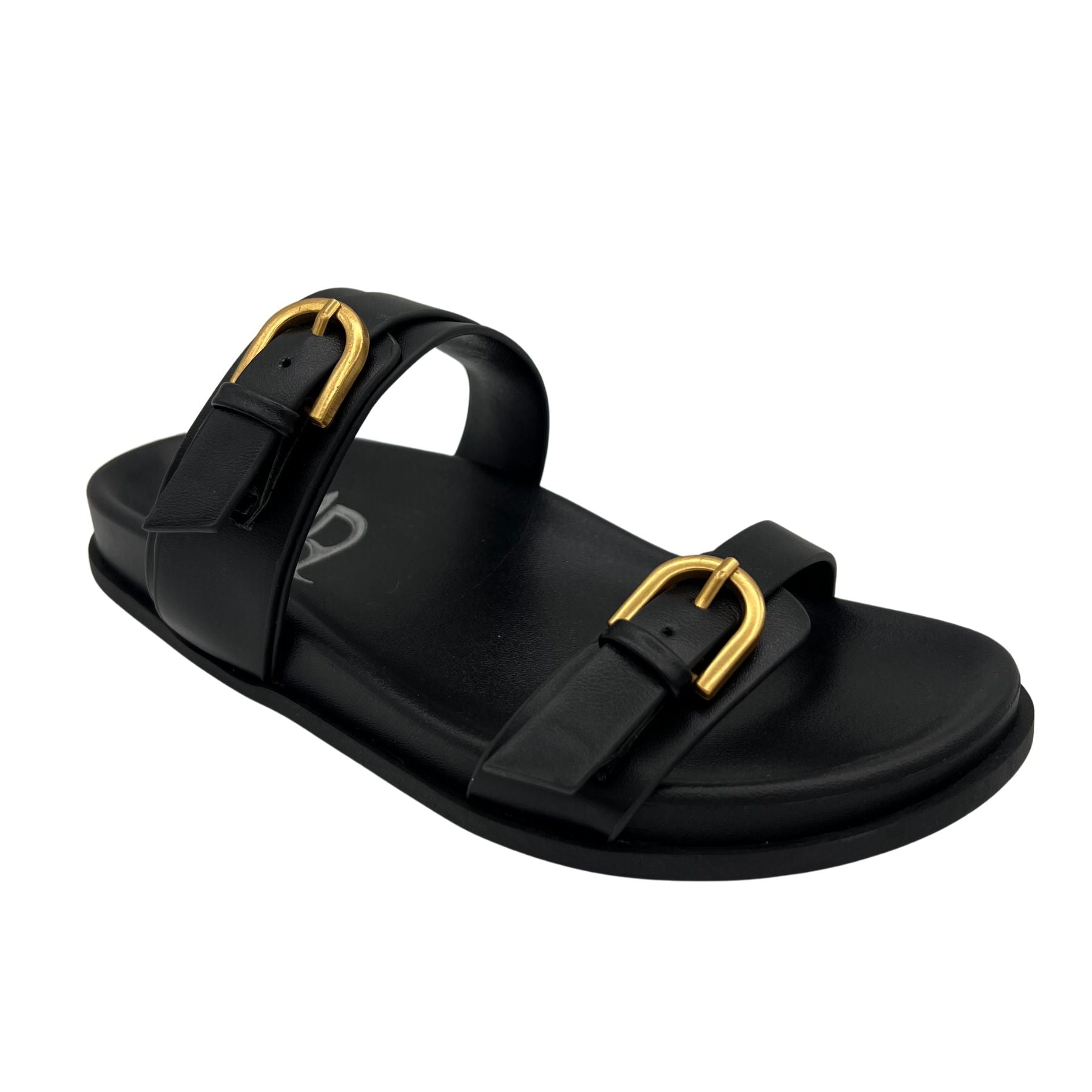 Tess Sandal in Black 130 Sandals Naughty Monkey- Tilden Co.
