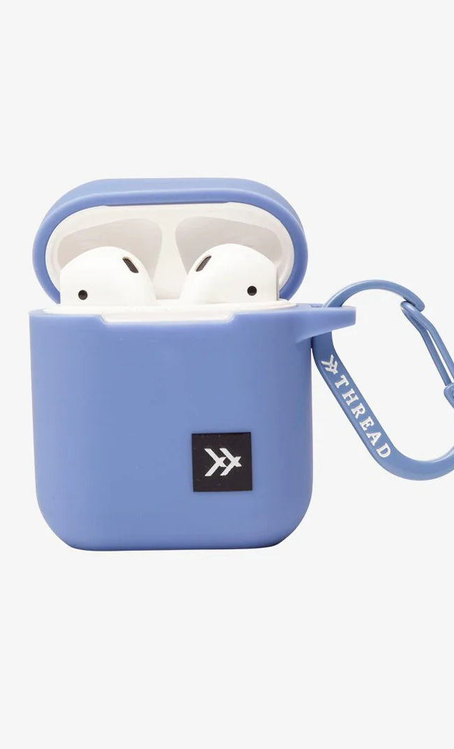 Dusty Blue AirPods Case AirPod 1 & 2 AirPod 1 & 2  Lanyards Thread- Tilden Co.