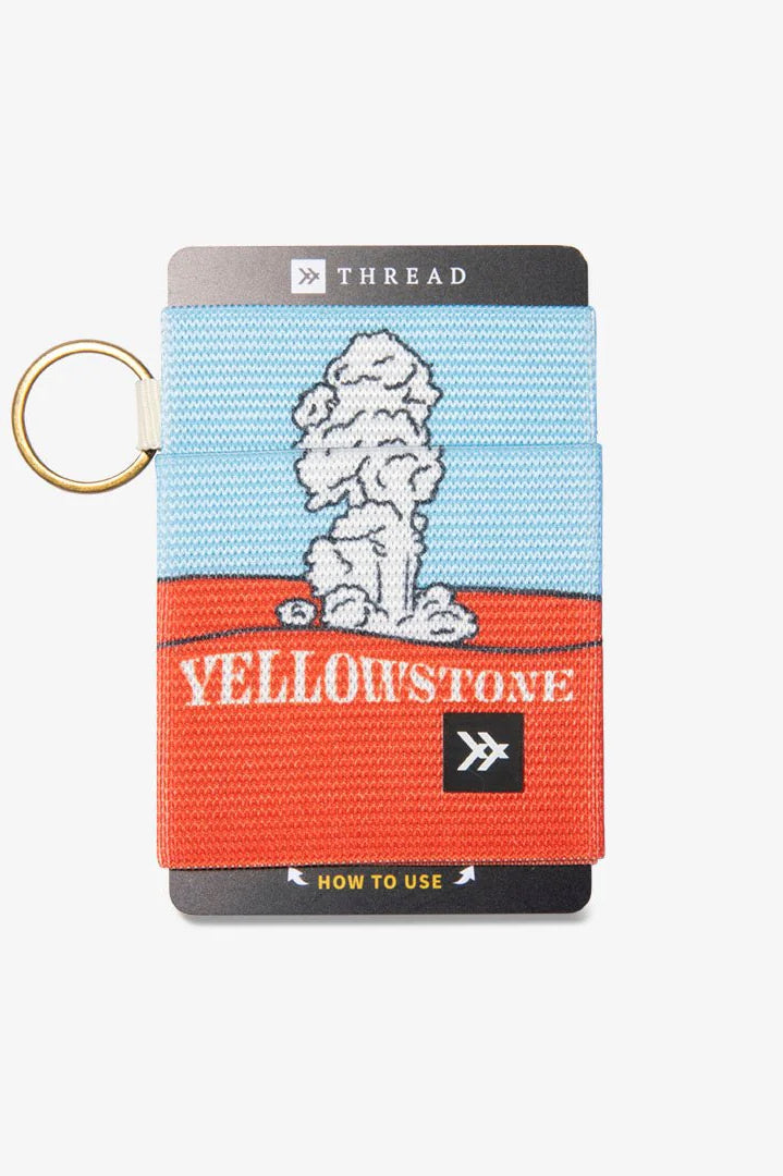 Yellowstone Elastic Wallet    Wallets & Money Clips Thread- Tilden Co.