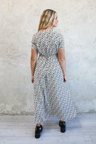 Tullulah Dress in Sage Hibiscus    Dress Mikarose- Tilden Co.