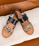 Waco Sandal in Black 130 Sandals Naughty Monkey- Tilden Co.