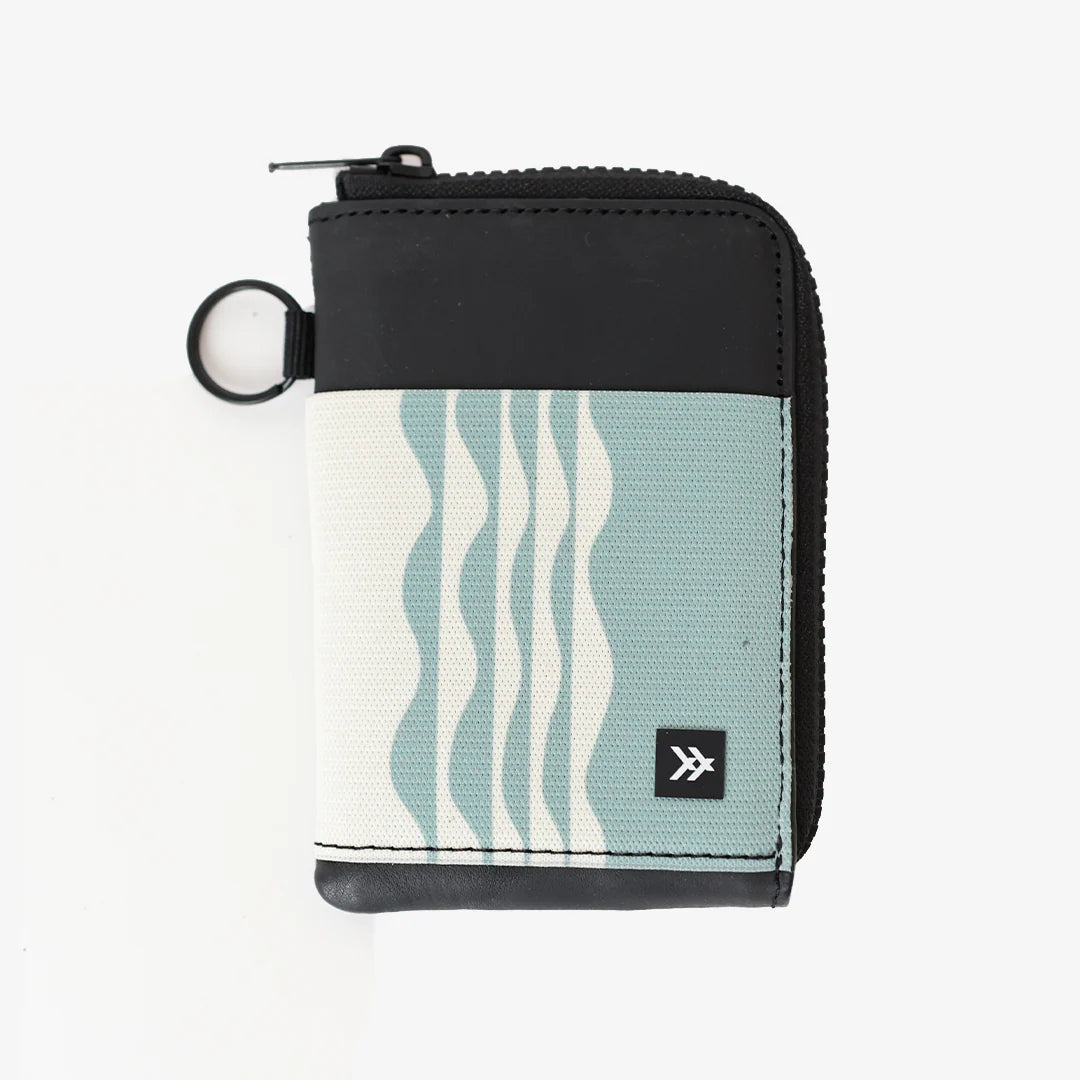 Thread Zipper Wallet Wavy Wavy Wallets & Money Clips Thread- Tilden Co.