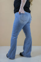 High Rise Flare Pants Jeans Mica Denim- Tilden Co.