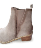 Wylie Suede Ankle Boot in Taupe Shoes Ave Shops- Tilden Co.