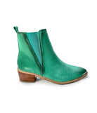 Wylie Suede Ankle Boot in Teal Shoes Ave Shops- Tilden Co.