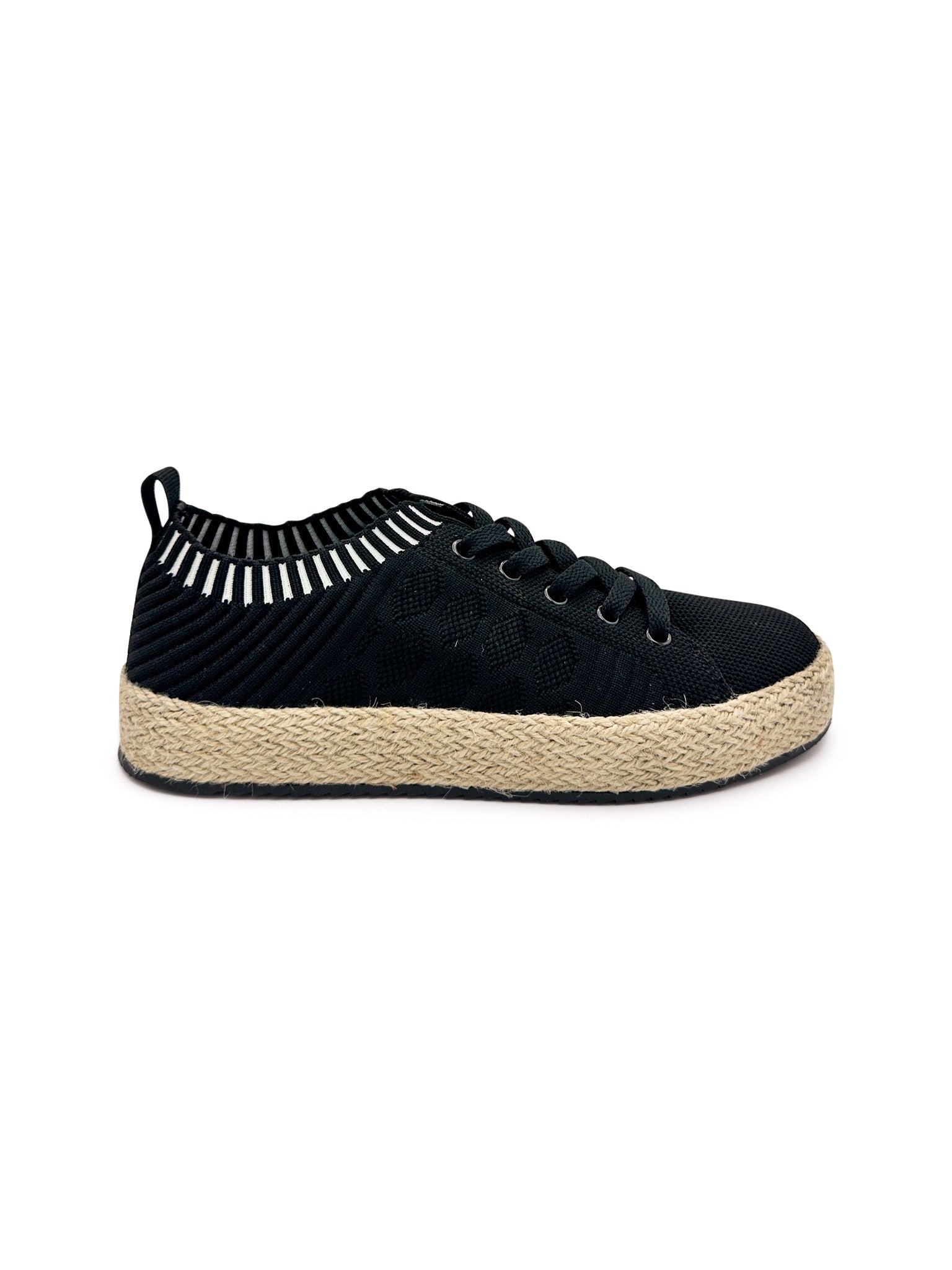 Yaras Sneakers in Black 120 Sneakers Naughty Monkey- Tilden Co.