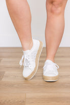Yaras Sneakers in White Shoes Ave Shops- Tilden Co.