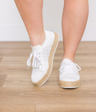 Yaras Sneakers in White 120 Sneakers Naughty Monkey- Tilden Co.