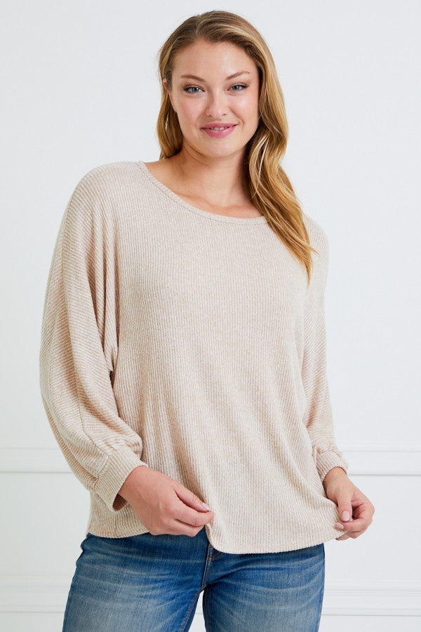 Plus Ultra Soft Knit Sweater    Shirts & Tops Chris and Carol- Tilden Co.