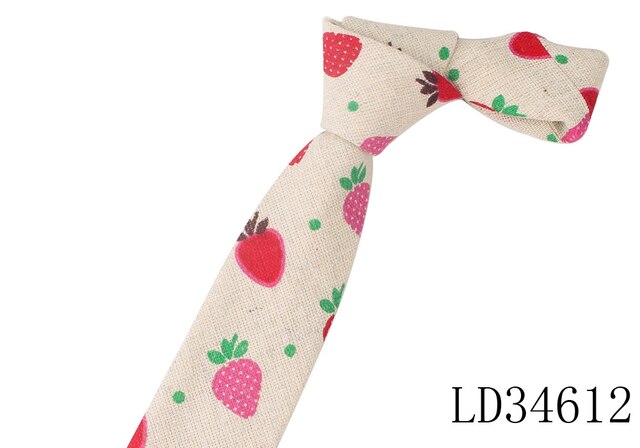 Strawberry Neck Tie    tie Aliexpress- Tilden Co.