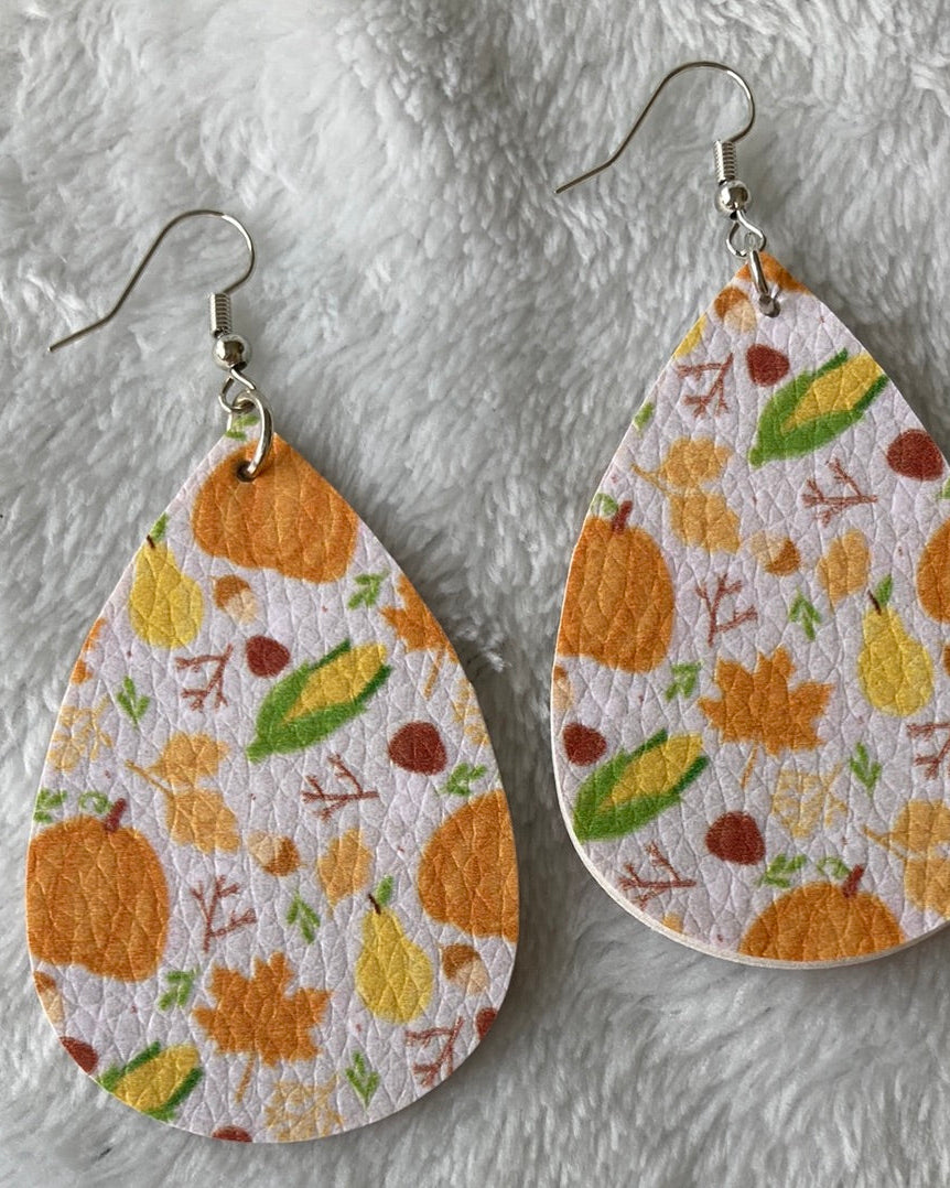 Fall Harvest Earrings    Earrings Daydreamer Creations- Tilden Co.