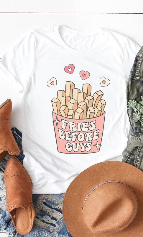Fries Before Guys Graphic Tee - Final Sale    Shirts & Tops Kissed Apparel- Tilden Co.