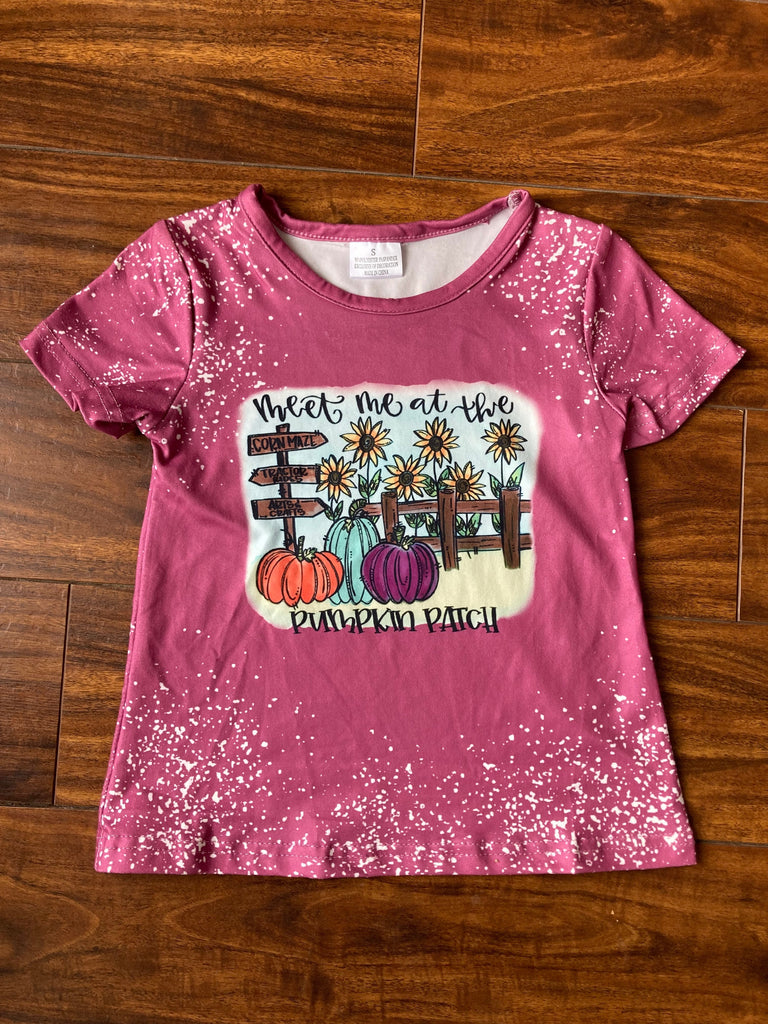 GIRLS Pumpkin Patch Tee - Final Sale    Outfit Sets Tilden Co. LLC- Tilden Co.