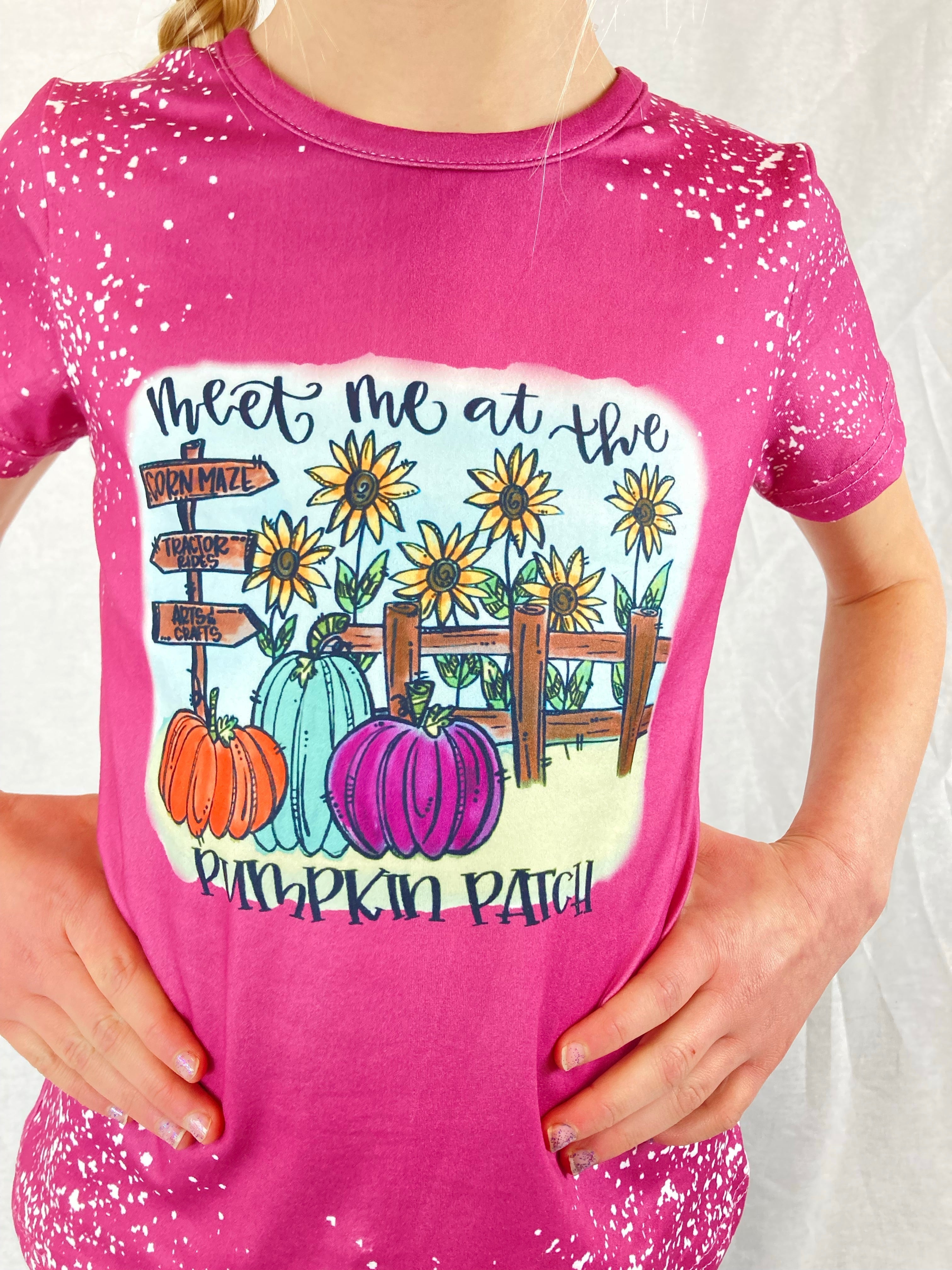 GIRLS Pumpkin Patch Tee - Final Sale    Outfit Sets Tilden Co. LLC- Tilden Co.