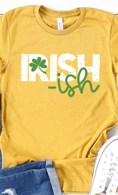 "Irish-ish" Graphic Tee - Final Sale    Shirts & Tops Kissed Apparel- Tilden Co.