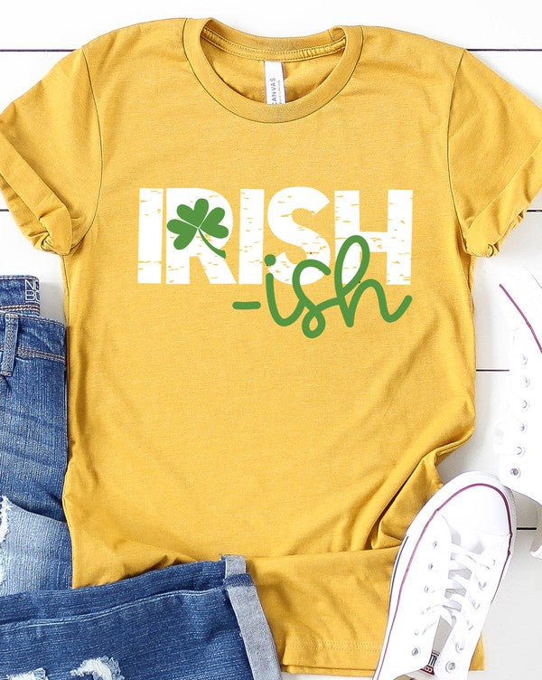 "Irish-ish" Graphic Tee - Final Sale    Shirts & Tops Kissed Apparel- Tilden Co.