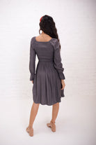 (Size Large) Juliet Dress in Frosted Charcoal - Final Sale    mikarose dress Mikarose- Tilden Co.
