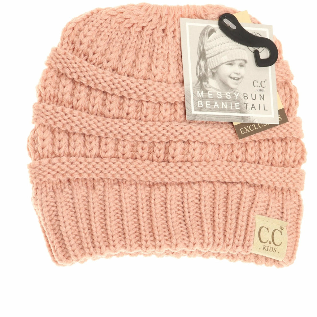 Kids Solid Classic CC Beanie Tail Indie Pink Indie Pink  beanie CC Brand Beanies- Tilden Co.