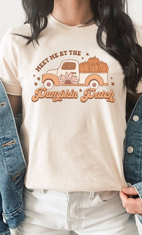 Retro Pumpkin Truck Graphic Tee    Shirts & Tops Kissed Apparel- Tilden Co.