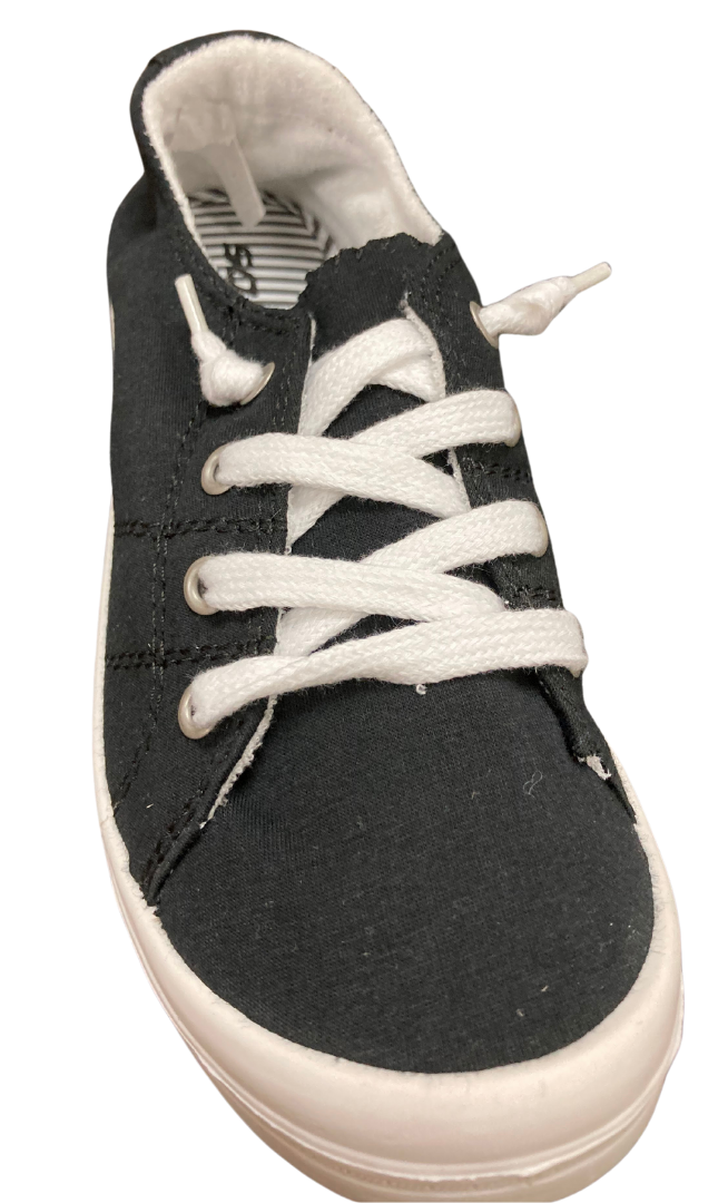 Simple Sneaker in Black- Final Sale    Shoes Insignia Footwear- Tilden Co.