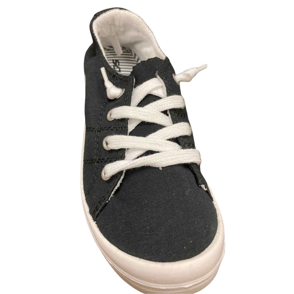 Simple Sneaker in Black    Shoes Insignia Footwear- Tilden Co.