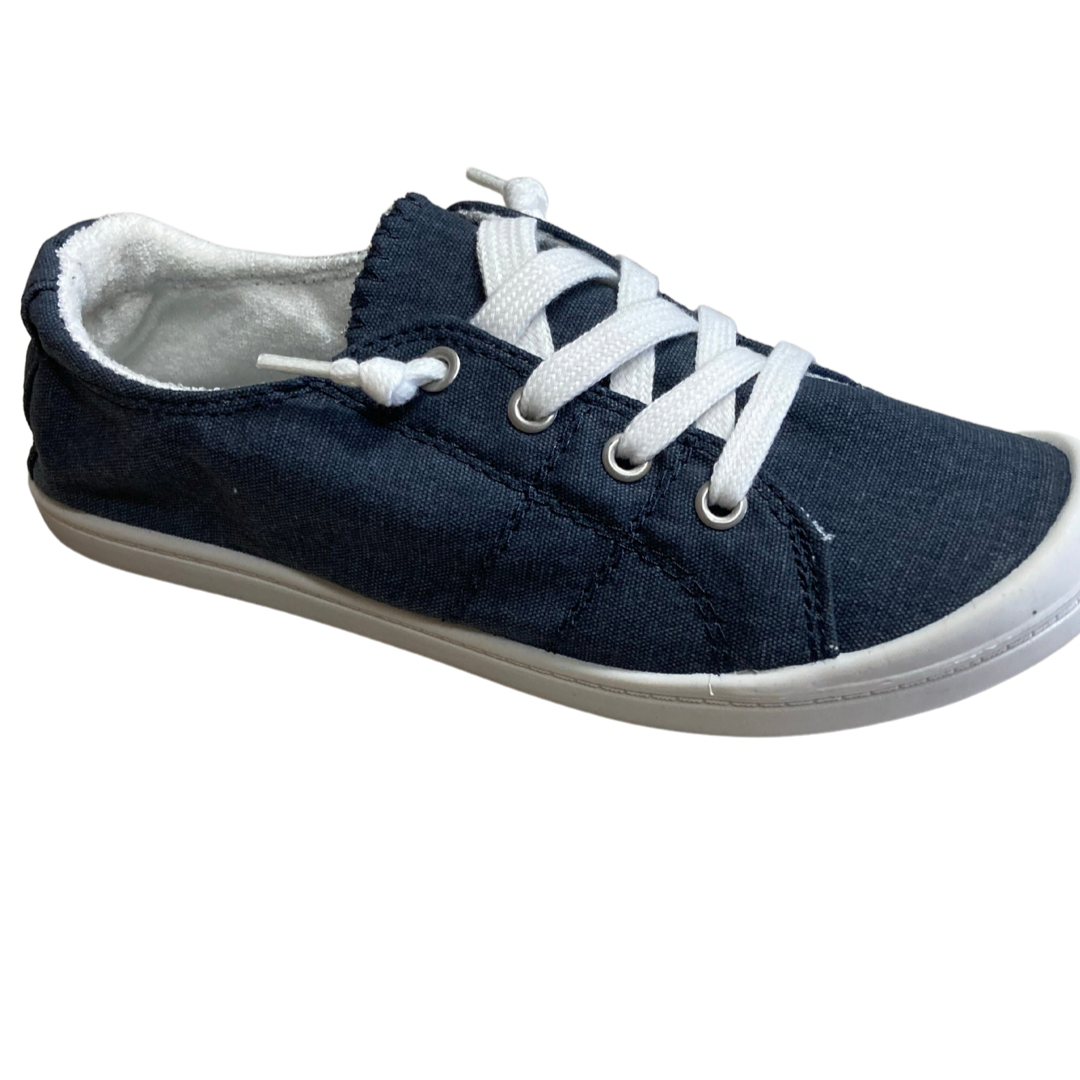 Simple Sneaker in Denim- Final Sale    Casual Shoes Insignia Footwear- Tilden Co.