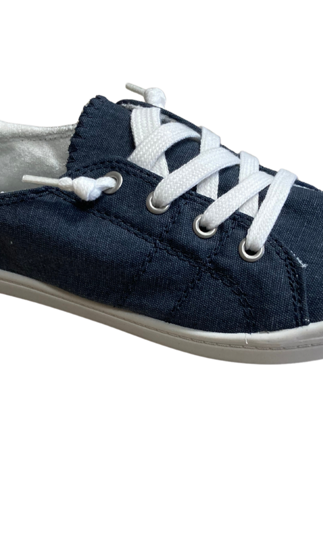 Simple Sneaker in Denim- Final Sale    Shoes Insignia Footwear- Tilden Co.