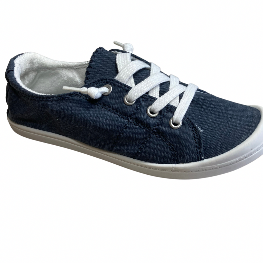 Simple Sneaker in Denim    Shoes Insignia Footwear- Tilden Co.