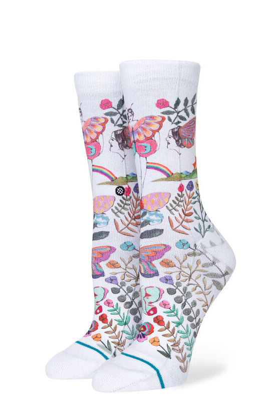 Stance Women's Garden of Growth Crew Socks    socks Stance- Tilden Co.