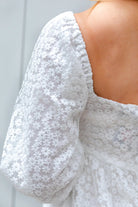 Tinsley Dress in White    Dress Mikarose- Tilden Co.