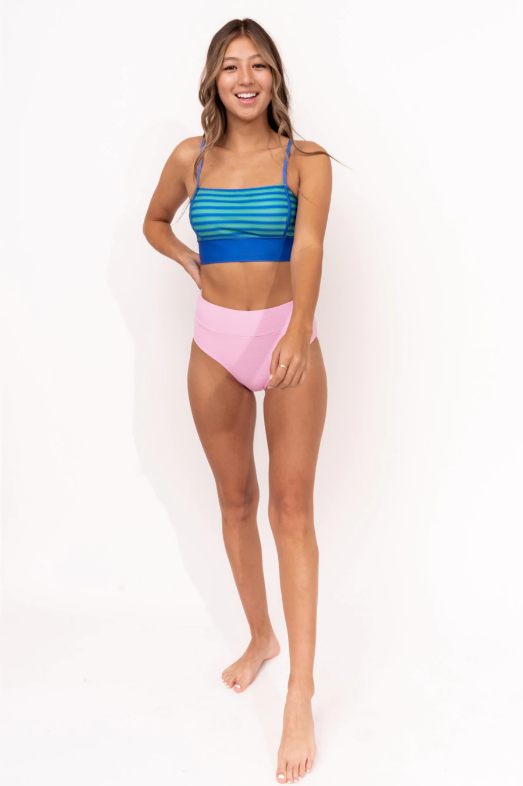 Zoe Surf Crop Swim Top    Swimwear Nani- Tilden Co.