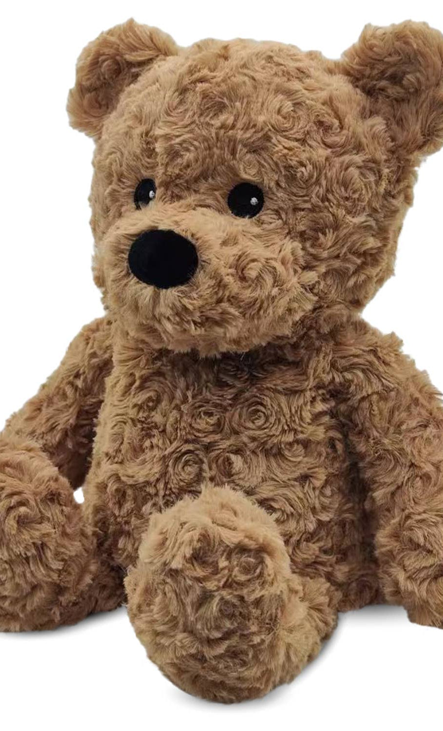 Brown Curly Bear Warmies    stuffed animal Warmies- Tilden Co.
